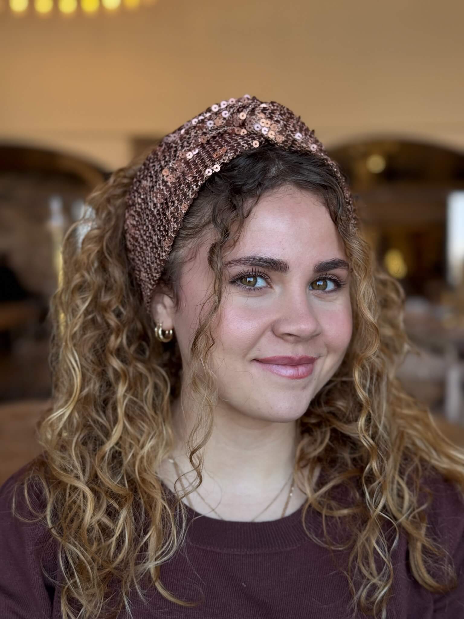 טורבן פייט נחושת חום מט