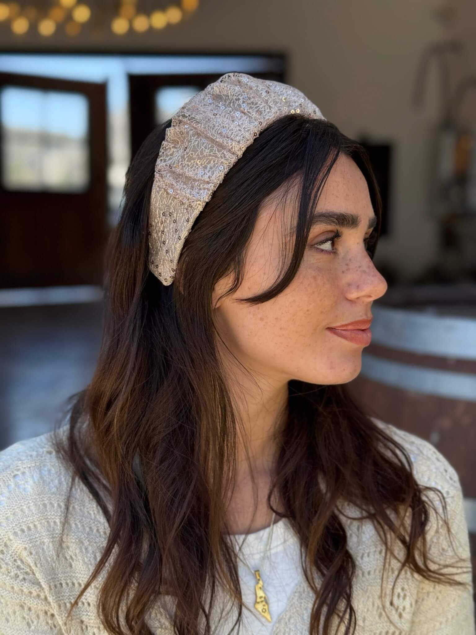 קשת לשיער רשת פייט ניוד בהיר