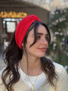 מיני טורבן פיקה אדום