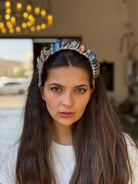 קשת לשיער שיפון טיי אנד דיי טופ צבעוני