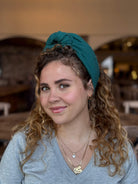 סרט קשירה לשיער פיקה ירוק