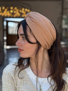 מיני טורבן בד מיני בועות קאמל