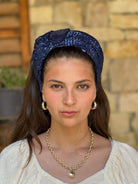 סרט לשיער פייט כחול נייבי