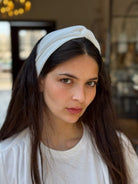 מיני טורבן שיפון אוף וית מבריק