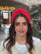 מיני טורבן פיקה אדום