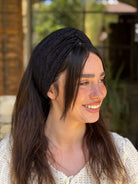 מיני טורבן קרושה פרח שחור