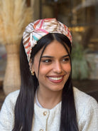 סרט לשיער שיפון זברה צבעוני מהמם