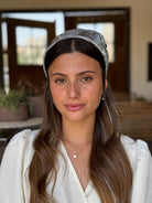 קשת לשיער כסף בהיר