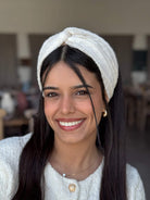 מיני טורבן שיפון שמנת צורות